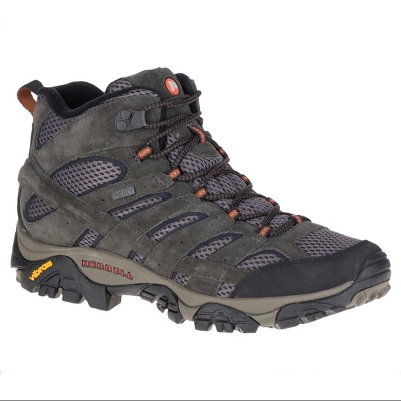 Moab 2 Mid Waterproof Hiking Boots, Size 9